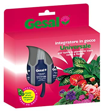 GESAL Universal Tropferergänzung für alle grünen und blühenden Topfpflanzen, 200 ml (5 Ampullen á 40 ml)