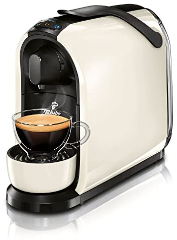 Tchibo Cafissimo Pure Kapselmaschine (für Kaffee, Espresso, Caffé Crema und Tee) weiß