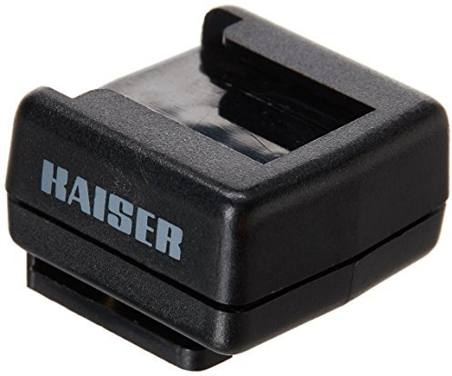 Kaiser Fototechnik 1300 - Zapata de conexión para flash, negro