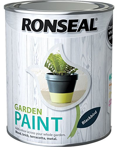 Ronseal General Purpose Garden Paint Black Bird 2.5 Litre