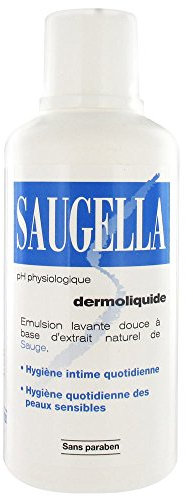 Saugella - Dermoliquide - Soin lavant - Hygiène intime quotidienne - Femmes adultes - A base d’extraits de Sauge - 250 ml