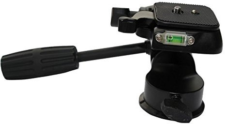 Bresser B-35 9327 Tête de trépied avec poignée Noir