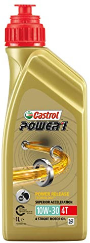 Castrol POWER 1 4T 10W-30 Four Stroke Motorcycle Engine Oil 1L