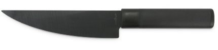 Cookut cc15no – Cuchillos de cerámica, Mango de Silicona, 15 cm, Color Negro