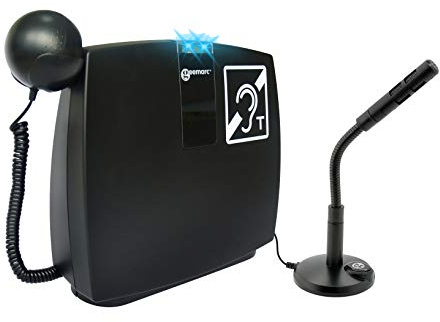 Geemarc Telecom LOOPHEAR102 Alámbrico Negro - Amplificador de audio (3.5mm, 250 mm, 220 mm, 70 mm, 750 g, Carga)