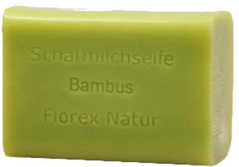 Florex Schafmilchseife Bambus 100 g Stück Seife Naturseife Schafmilch