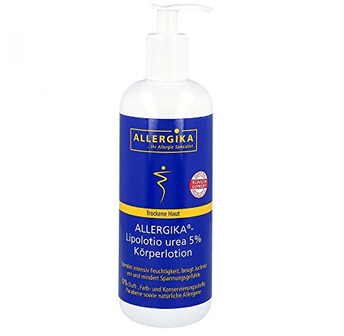 ALLERGIKA Lipolotio Urea 5% Körperlotion für trockene Haut, 500 ml Lotion