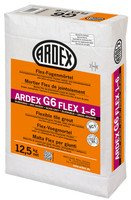 Ardex G6 Flex-Fugenmörtel 5 kg silbergrau, 1-6mm lange verarbeitbar
