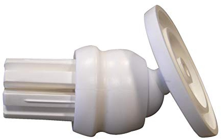 RIDDER Schrägwandadapter 'Vario' weiß Ø 25 mm