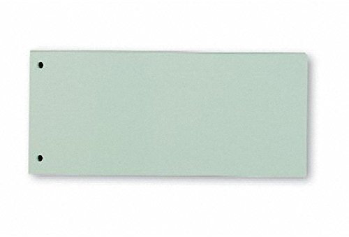 Trennstreifen, 10,5x24cm, grün, 190g Karton, 100St