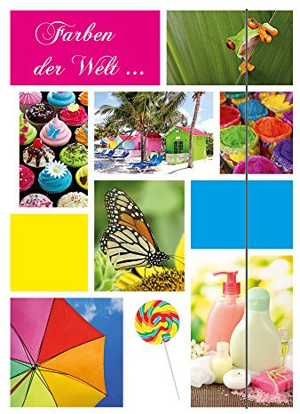 RNK Verlag Zeichnungsmappe Farben der Welt, DIN A3 VE = 1