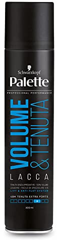 Schwarzkopf Palette Lacca per Capelli Tenuta Forte 48 h, Leggera, Non Incolla o Appesantisce, Protegge da Umidità e Raggi UV, 300 ml