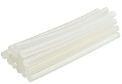 Dapetz ® Hot Glue Gun Sticks 10Pcs 11mm X 200mm Long for Craft Adhesive Clear Mini for Most Small Hot Melt Glue Gun Clear Hot Melt Adhesive Sticks Perfect for DIY Craft Projects and Sealing