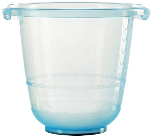 tummy tub das Original - Badeeimer kippsicher, rutschfest und schadstofffrei, blau, für Kleinkinder