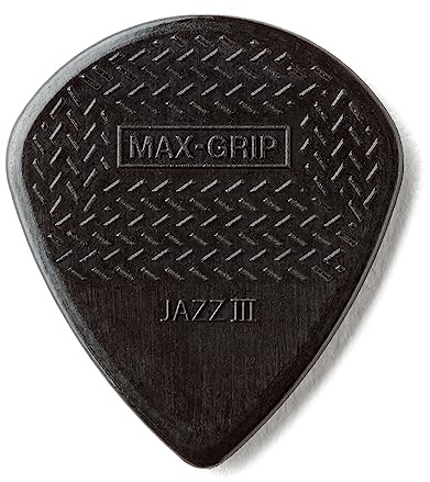 JIM DUNLOP Plektrum Max Grip Jazz III Stiffo 24 Stück