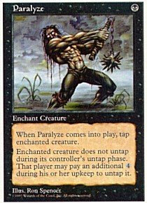 Magic The Gathering - Paralyze - Quinta Edición