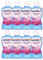 Odol-med 3 Gums Active Antibacterial mouthrinse 500ml, Pack of 8