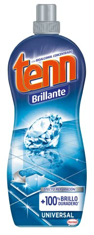 Tenn Brillante Universal - Limpiador para cualquier superficie lavable del hogar. Efecto reparación y brillo 100% duradero en superficies dañadas - Secado rápido y baja espuma 1,25 Litros