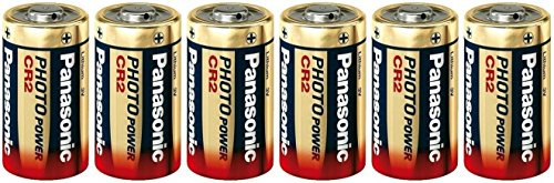 Panasonic DL-CR2 Lithium Batterien (3 V, 6 Stück)