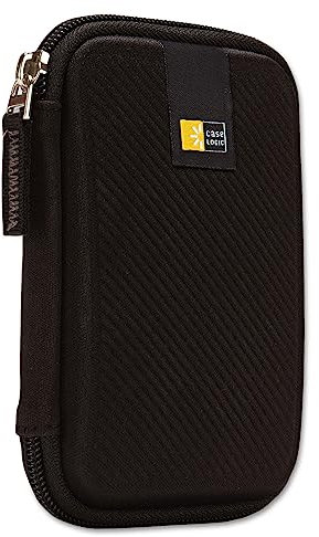 Case Logic Custodia Protettiva per Hard Disk da 2.5, 8.5 x 2.4 x 12.5 cm, Nero
