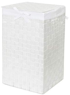 Compactor Stan Panier de Rangement, Blanc, 30 x 30 x H 50 cm, RAN6889