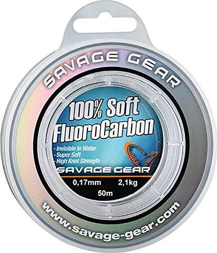 Savage Gear Fluorocarbon Vorfachschn. Angeln - 100% Soft 50m