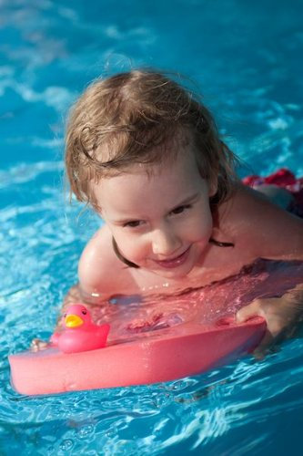 Schwimmbrett Klassik 48x30x38 Baby, Kinder, Erwachsene GRÜN
