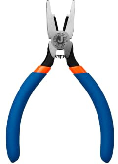 Jonard Tools JIC-891 Connector Crimping Plier with Side Cutter, 5-13/16 Length,Yellow