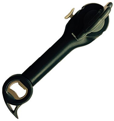 Kochblume 5-in-1 Multifunktions-Dosenöffner | Länge: 22cm | Farbe: anthrazit