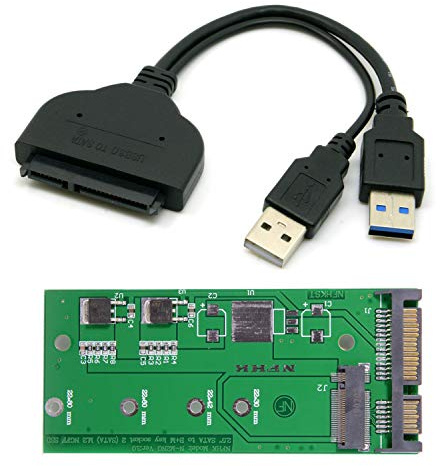 CY USB 3.0 zu SATA 6,3 cm Festplatte zu M.2 NGFF PCI-E 2 Lane SSD für E431 E531 X240 Y410P Y510