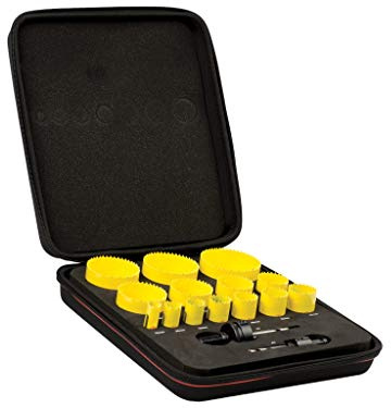 Starrett KFC14021 Kit de scie-cloche à usage général, lot de 16 pièces