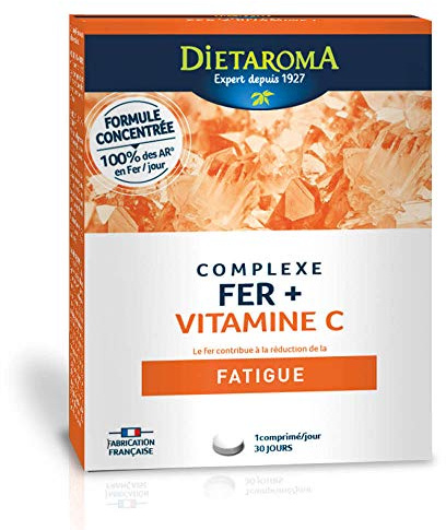 Dietaroma - Complexe fer cure 1 mois - 30 comprimés - L'équilibre en fer