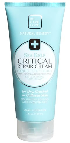 Be Care Love Working Hands Cream for Dry Cracked Hands, Sea Kelp Hand Cream