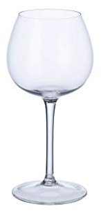 Villeroy & Boch Purismo Wine Calice da Vino Bianco Morbido & Rotondo, 390 ml, Cristallo, Trasparente