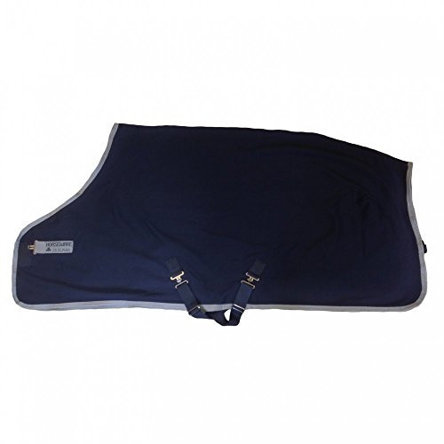 Horseware Amigo Jersey Cooler Abschwitzdecke Navy/Silver 125cm