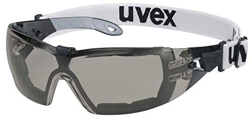 Uvex Pheos Guard Safety Glasses for Work - Tinted Lenses