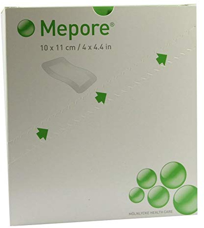 MEPORE Wundverband 10x11 cm steril 40 St