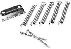 Fender Sunburst Pure Vintage Stratocaster Tremolo Spring/Claw Kit – Hardware per chitarra – Kit di ricambio per sistema Tremolo