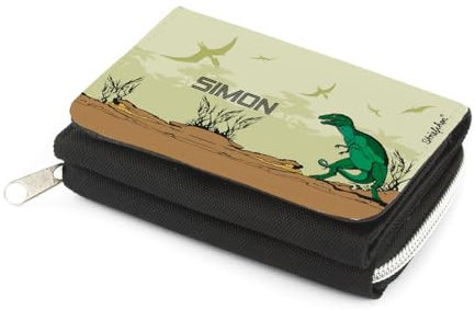 Striefchen® Dino Portemonnaie für Kinder - Gratis Namensaufdruck