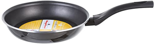 Megafesa Glass - Padella, Diametro 24 cm, Color Nero Crystal