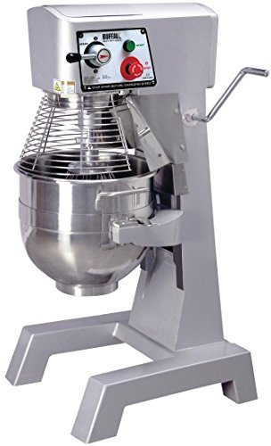 Buffalo Commercial Stand Planetary Mixer 1.5kW 29Ltr, GJ461 | Includes a heavy-duty whisk, beater, and dough hook to tackle versatile commercial kitchen prep across 3 speed settings.