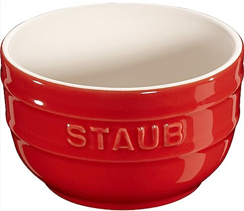 Staub Lot de 2 bols de préparation en céramique Cerise