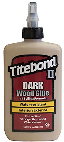 Titebond Dark Wood Glue Holzleim (dunkel, 237 ml)