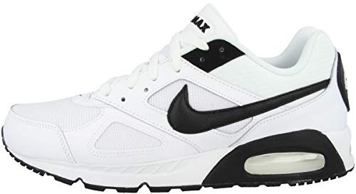 Nike Herren Air Max IVO Herrenschuh Sneaker, White/Black, 43 EU