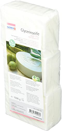 GLOREX 6 1600 152 glycerintvål eko 1500 g med olivolja ogenomskinlig