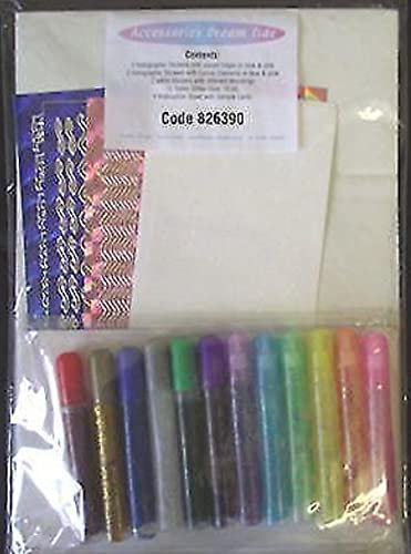 Creative Reddy Stichprobe Karten Zubehör Dream Tide Glitter Glue 826390 Bastelset