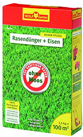 WOLF-Garten - Rasendünger plus Eisen - L-PM 100 für 100 m²