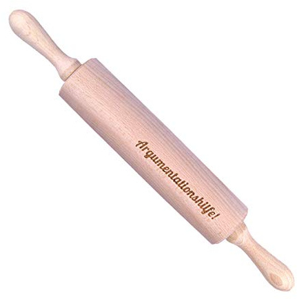 Teigroller Argumentationshilfe Buchenholz 40 cm Durchmesser 4 cm