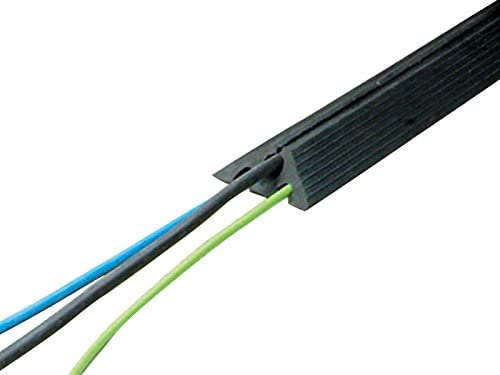 Hilltop Products Black Heavy Duty Rubber Highly Versatile External Cable Protector - 5 mtr Pack