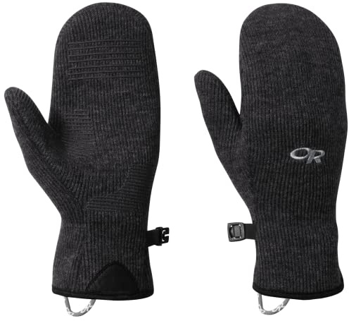 Outdoor Research Women's Flurry Mitts | Touchscreen Compatible Thumb & Index Finger, Wind Resistant, High Grip Palm